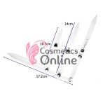 Compas din plastic pentru masurat sprancene CMP03 Cod 13428